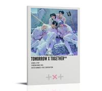 YUYUMEGDE Tomorrow X Together Poster Decorative Painting Canvas Wall Posters And Art Picture Print Modern Family Bedroom Decor Posters 24x36inch(60x90cm)