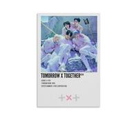 YUYUMEGDE Tomorrow X Together Poster Decorative Painting Canvas Wall Posters And Art Picture Print Modern Family Bedroom Decor Posters 20x30inch(50x75cm)