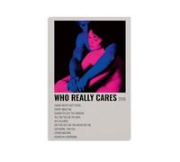 YUYUMEGDE Tv Girl Who Really Cares Poster Decorative Painting Canvas Wall Posters And Art Picture Print Modern Family Bedroom Decor Posters 20x30inch(50x75cm)