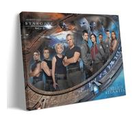 YUYUMEGDE TV Series Stargate Atlantis Poster Decorative Painting Canvas Wall Posters And Art Picture Print Modern Family Bedroom Decor Posters 12x18inch(30x45cm)