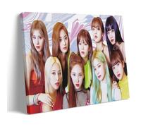 YUYUMEGDE Twice-fancy-you-members Poster Decorative Painting Canvas Wall Posters And Art Picture Print Modern Family Bedroom Decor Posters 16x24inch(40x60cm)