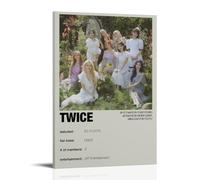 YUYUMEGDE Twice Girl Group Poster Decorative Painting Canvas Wall Posters And Art Picture Print Modern Family Bedroom Decor Posters 08x12inch(20x30cm)