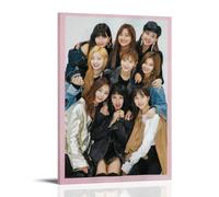 YUYUMEGDE TWICE Kpop Group Poster Decorative Painting Canvas Wall Posters And Art Picture Print Modern Family Bedroom Decor Posters 20x30inch(50x75cm)