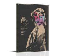 YUYUMEGDE Vintage Horror Movie Poster Last Night in Soho Poster Decorative Painting Canvas Wall Posters And Art Picture Print Modern Family Bedroom Decor Posters 12x18inch(30x45cm)