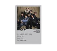 YUYUMEGDE WAYV Boy Group Poster Decorative Painting Canvas Wall Posters And Art Picture Print Modern Family Bedroom Decor Posters 08x12inch(20x30cm)