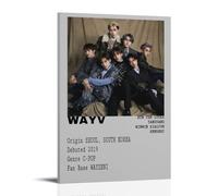 YUYUMEGDE WAYV Boy Group Poster Decorative Painting Canvas Wall Posters And Art Picture Print Modern Family Bedroom Decor Posters 12x18inch(30x45cm)