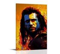 YUYUMEGDE William Wallace Braveheart Poster Decorative Painting Canvas Wall Posters And Art Picture Print Modern Family Bedroom Decor Posters 24x36inch(60x90cm)