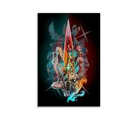 YUYUMEGDE Xenoblade Chronicles Anime Poster Decorative Painting Canvas Wall Posters And Art Picture Print Modern Family Bedroom Decor Posters 08x12inch(20x30cm)