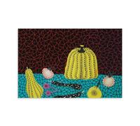 YUYUMEGDE Yayoi Kusama Fanart Poster Decorative Painting Canvas Wall Posters And Art Picture Print Modern Family Bedroom Decor Posters 20x30inch(50x75cm)