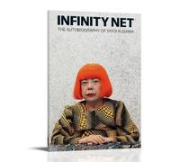 YUYUMEGDE Yayoi Kusama Poster Decorative Painting Canvas Wall Posters And Art Picture Print Modern Family Bedroom Decor Posters 24x36inch(60x90cm)