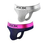 YUYUPREF Fitting G-String Leggings Pouch thong for men's sexy Modal solid T-back underwear YY58-59, Yy58 Two Pieces Set a, M