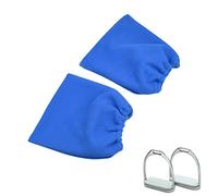 YUYUSO 1 Pair English Stirrup Covers Stirrup Bag Equine Iron Cover Iron Savers for Horse Saddle Protector