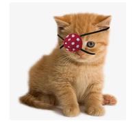 YUYUSO Cat Eye Patch Cats Single Eyepatch Cats Eye Covering Wounds Protector for Cat Kitten Dog Eyes