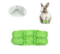 YUYUSO Rabbit Splay Leg Brace for Rabbits with Bilateral Splayed Legs for Bunny Recovery Adjustable Velcro Washable Reusable