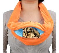 YUYUSO Sugar Glider Bonding Scarf Bonding Pouch Travel Sling Carrier Bag with 4 Air Holes for Pet Glider