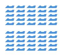 Yuyyurt 50 Pcs Disposable Toilet Commode Mat Deodorizing Toilet Mats Potty Training Floor Mat Non Slip U Shaped Contour