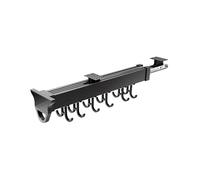 YUZDNM 26-56CM Pull Out Broom Holder, Multifunctional Slide Broom And Mop Organizer/storage, Hanging Garage Storage Rack For Kitchen/Closet/Home/Cupboard/Wardrobe(14.17in-12 hook)