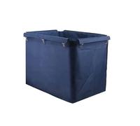 YUZDNM 400L Rectangle Commercial Laundry Trolley Replacement Bag Waterproof Oxford Cloth Insert With Removable Trolley Storage Bags Capacity(Blue)