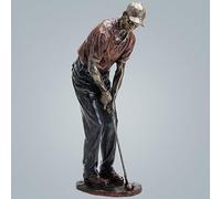 YUZDNM Creative Golfer Figurines Home Decor, Golf Statues Sculpture, Player Art Figure Desktop Decorations, Collectible Gift Crafts, Desk Ornaments For Living Room Party Dining(B)