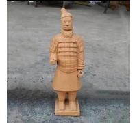 YUZDNM Home Decor Statue - Art Statue, Terracotta Warriors Statues, China Qin Dynasty Terracotta Warriors Sculpture Home Display Table Display Souvenir, Decorations(C)