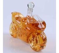 YUZDNM Motorcycle Whiskey Decanter Elegant Motorbike 750Ml - Whiskey Decanter, Wine Scotch or Liquor Decanter,24 * 8 * 15cm