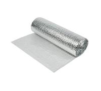 Yuzet 1.2M X 15M Silver Multi-Purpose Double Aluminium Bubble Insulation Foil. Loft, Wall, Home, Caravan, Attic, Garage, Roofs