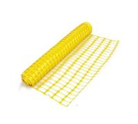 Yuzet 1m x 1m Yellow Barrier mesh Garden Fence Heavy Duty High Density Plastic Fencing
