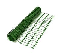 Yuzet 1m x 25m Green Barrier mesh Garden Fence Heavy Duty High Density Plastic Fencing