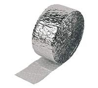 Yuzet 8cm x 7.5m Silver Multi-Purpose Double Aluminium Bubble Insulation Foil. Loft, Wall, Home, Caravan, Attic, Garage, Roofs