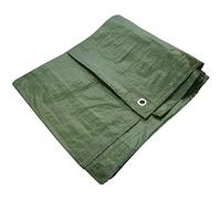 Yuzet Green 5.4m x 7m Standard Waterproof Tarpaulin Ground Camping Sheet
