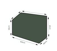 Yuzet XT 3 Seater Bench Cover Heavy Duty Waterproof Outdoor Weatherproof