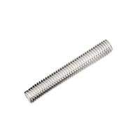 YUZGUHEY Fully Threaded Rod 1pcs M3 M4 M5 M6 M8 M10 M12 M14 M16 M20 304 Stainless Steel s Bar Studs Screw Wire(140mmxM6)