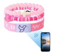 YUZHEJIE Daily Bible Verse Bracelets with Scan WWJD Bracelets Christian Cross Jesus Bracelet Religious Faith Scripture Gifts for Women Men, 4.5 UK, Stone, Polyester Fibre, clay, no gemstone