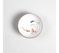 YUZHIME 1Pcs Drinkware Chinese Kung Fu Tea Set Teacup cups Handpainted Ceramic Porcelain for puer Oolong Tea Plum/lotus/goldfish Ceramic Cup