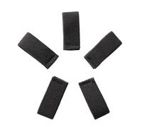 YUZIMEI 5pcs Waist Belt Loop Keeper, Adult Unisex Nylon Belt Loop Accessories - Black