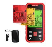 YUZINO EMF Reader, 3-in-1 Rechargeable Radiation Detector, Handheld EMF Meter Tester Display EF/MF/RF Data with Sound and Light Alarms, Portable for Home, Office and Outdoor Use