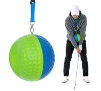 YUZINO Golf Swing Trainer Ball, Posture Motion Correction Training Aid with Adjustable Carry Rope, Dual-Color Golf Connection Aid Ball, Swing Stability for Golf Beginners (Medium for 150cm-175cm)
