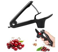 YUZNA 1 piece cherry pitter for fruit, cherry fruit berry (black), cherry stone remover, cherry stone fruit corer remover, for fruit