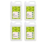Yuzu & Bergamot Hand Soap Liquid - Vegan Hand Wash Refill for Dispensers, Gentle Hand Soap for Home & Commercial Use, Made in UK (4 x 5L)