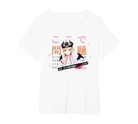 【Yuzuki Choco】 Holo no Graffiti Greatest Moments T-Shirt, Women's Plus, White, 5X