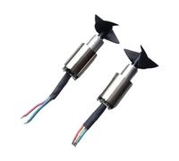 YVAAASIYC 1Pair High Power Underwater Thruster 300W Brushless Motor Propeller CW CCW with 5mm Shaft Parts for RC Tug Boat Model(Cw and ccw thinline)