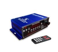 YVAAASIYC 400W Bluetooth 2.0 Channel Power HiFi Amplifier 12V AV Amp Speaker With Remote Control For Car