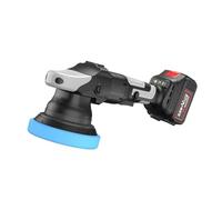 YVAAASIYC 900W Cordless Car Polisher Machine Brushless 5 Inche Rechargeable Eccentric Polisher Wireless Car Polishing Waxing Machine Kit(Package 1)