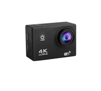 YVAAASIYC Action Camera 4K/30fps WiFi 2.0-inch Waterproof Sports Video Cameras Remote Control Outdoor Mini(Black)
