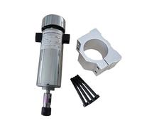 YVAAASIYC Air Cooled 0.8kw DC110/V 20000RPM CNC SpindleMotor Kit ER11/ Chuck 800W Spindle Motor + Power Supply Speed Governor For Engraving(Package 3)