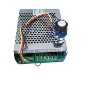 YVAAASIYC Air Cooled 0.8kw DC110V 20000RPM CNC SpindleMotor Kit ER11/ Chuck 800W Spindle Motor + Power Supply Speed Governor For Engraving(Power Supply)
