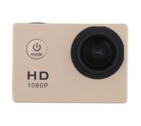 YVAAASIYC Mini HD 1080P Sports Action Waterproof Diving Recording Camera Full Cam Extreme Exercise Video Recorder Camcorder(Gold)