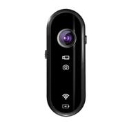 YVAAASIYC Mini Pocket Action Camera Wifi AP Remote View 1080P HD Sports Cameras for Travel Motorcycle Bicycle Driver Video Recorder Ride(Add 32GB Card)