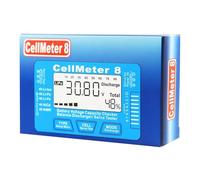 YVAAASIYC RC CellMeter-7 Digital Battery Capacity LiPo LiFe Li-ion Nicd NiMH Battery Voltage Tester Checking CellMeter7 Cellmeter8(Cellmeter8)