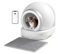 YVAAASIYC Self Cleaning Cat Litter Box Extra-Large Capacity for Multiple Cats APP Control/Safe/Low-Noise Fully-automated